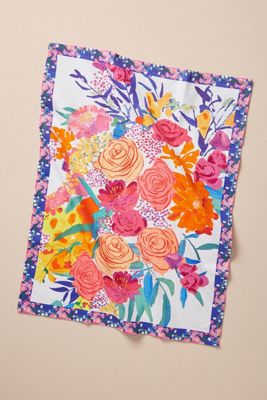 Bridgette Thornton Paint + Petals Dish Towel