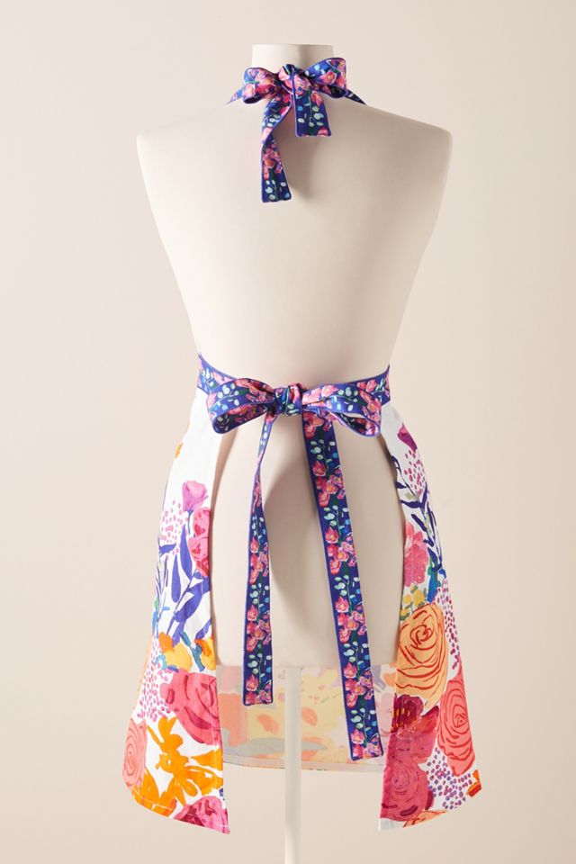 Bridgette Thornton Paint + Petals Apron #4