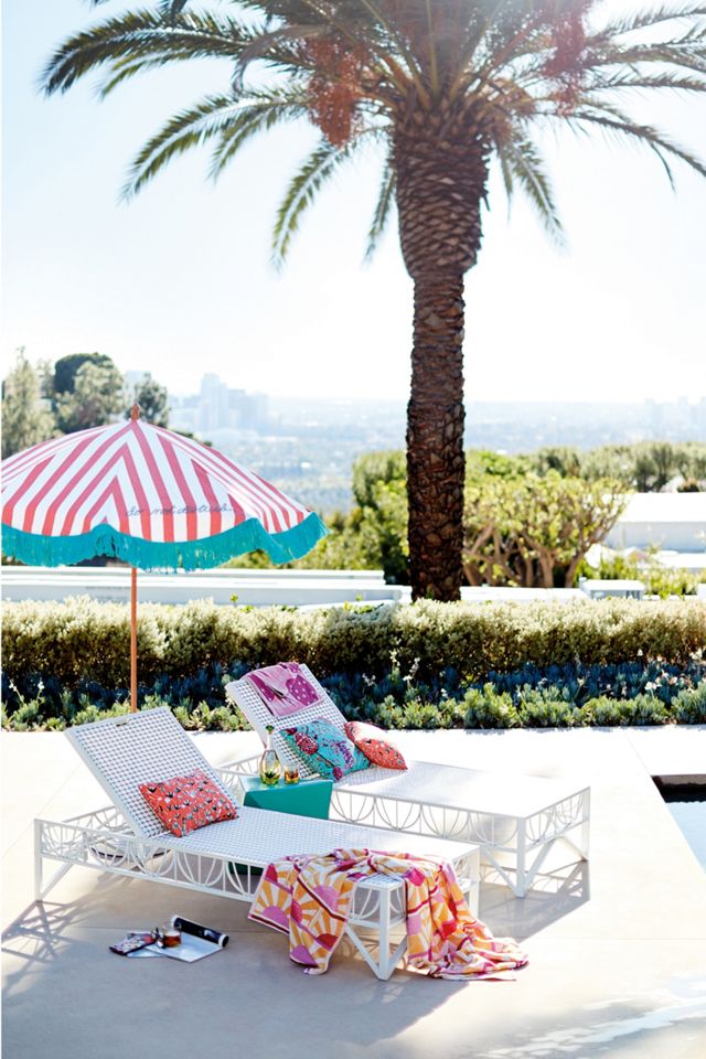 anthropologie patio umbrella Riviera Umbrella