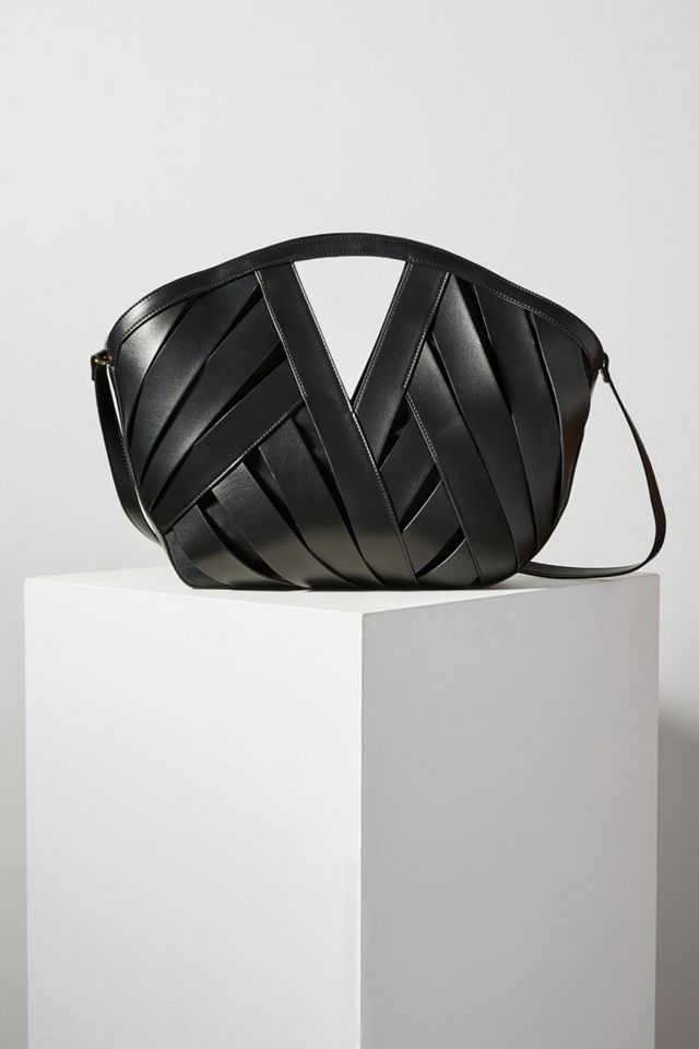 Annica Large Woven Basket Bag #1