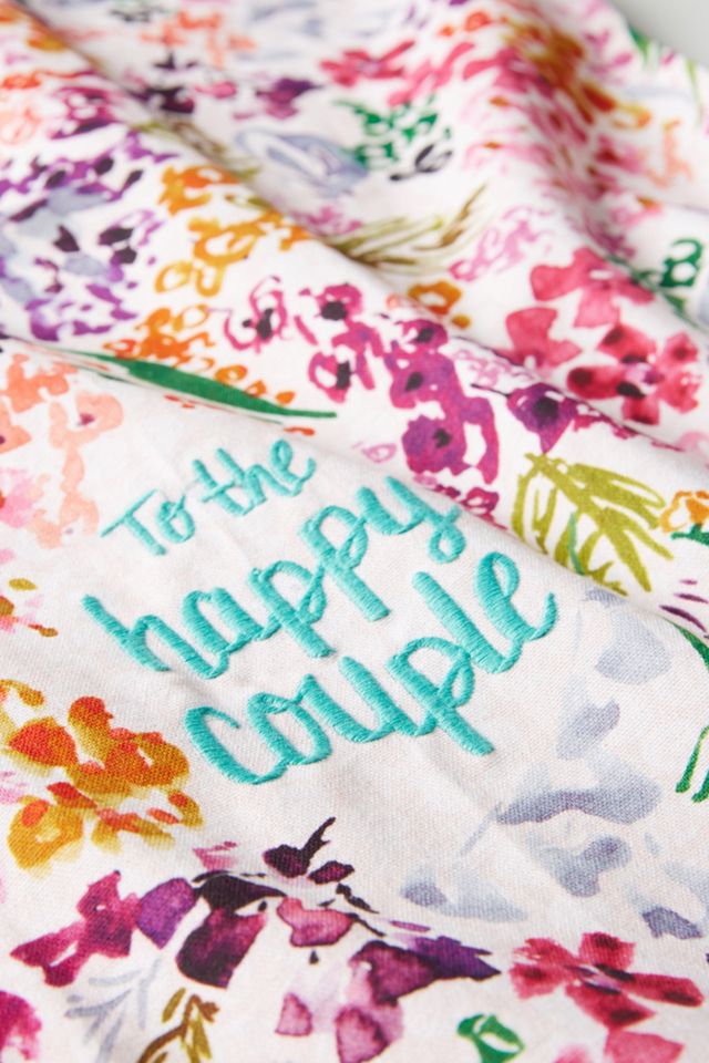 Rebecca Prinn Best Wishes Dish Towel #1