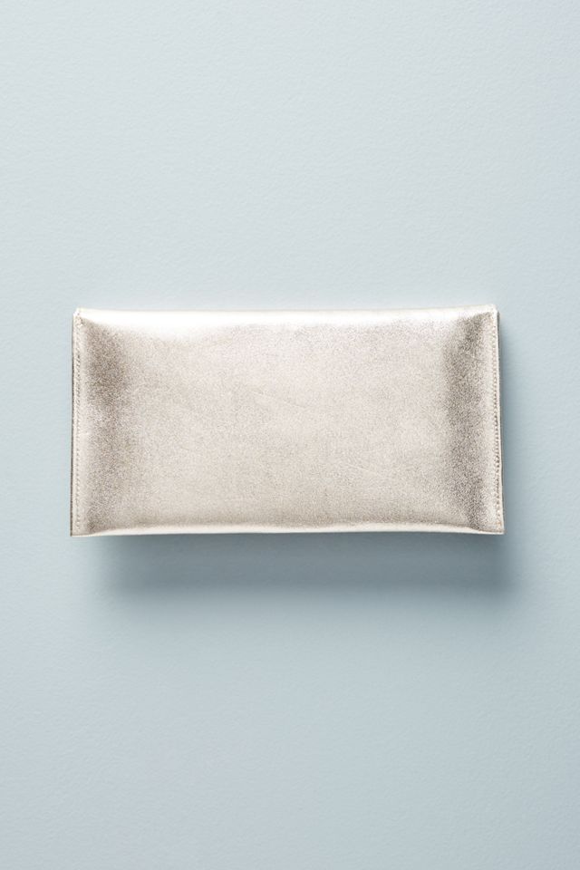 Jeweled Leather Pencil Pouch #1