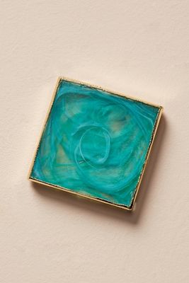 Swirled Glass Coaster