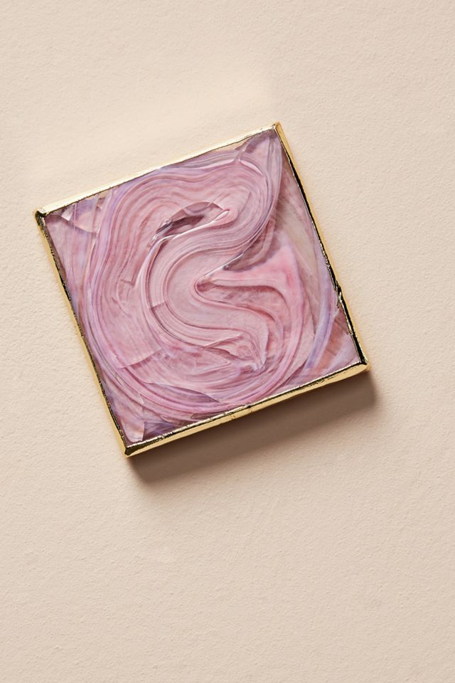 Swirled Glass Coaster