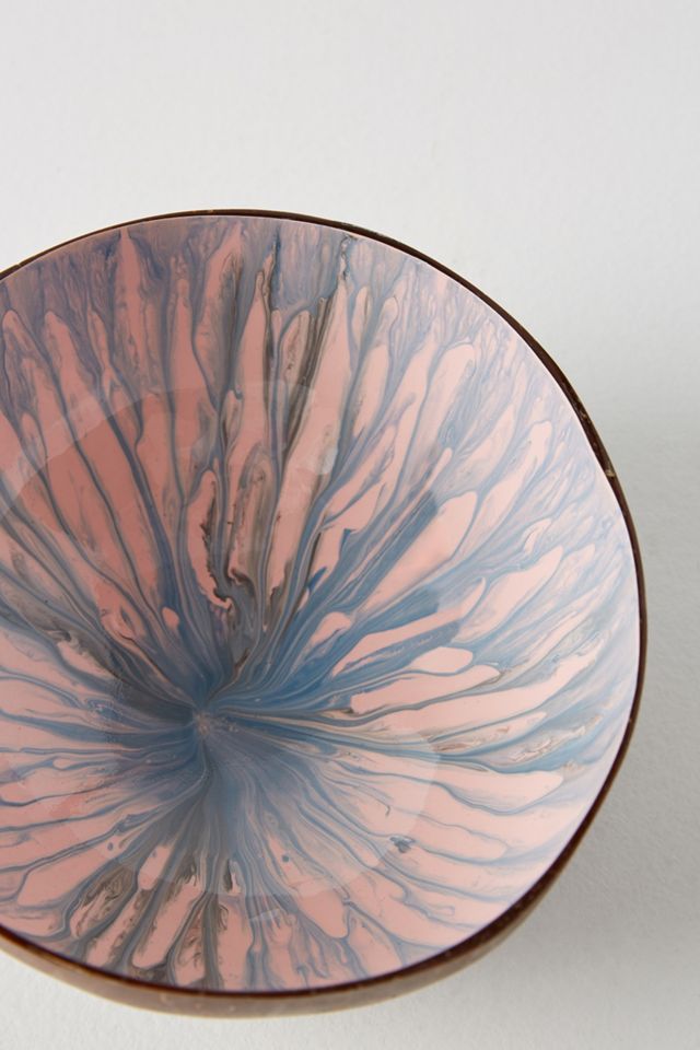 Stained Coconut Bowl #1