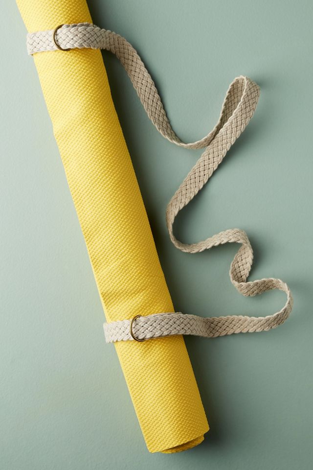Luna Rose Woven Yoga Mat Strap #1
