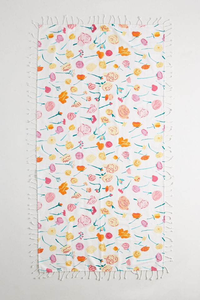 Bridgette Thornton Paint + Petals Picnic Blanket #1