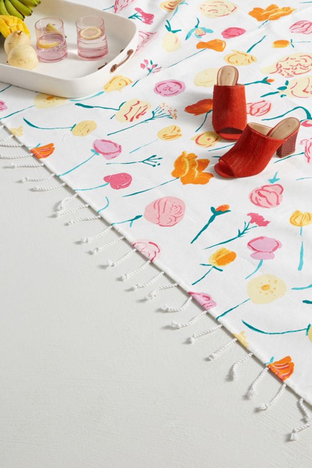 Bridgette Thornton Paint + Petals Picnic Blanket #2