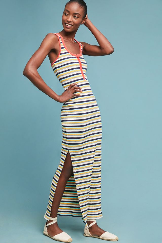 Splendid striped store maxi dress