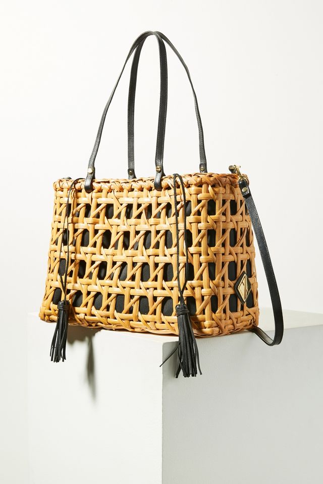 Aranaz Woven Charlie Tote Bag