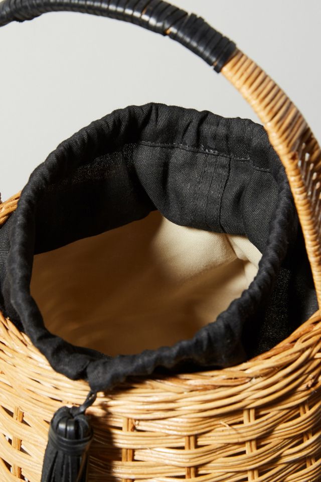 Aranaz Marrais Woven Bucket Bag #2