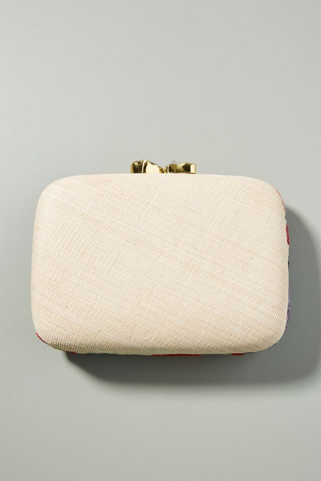 Aranaz Avian Straw Clutch #1