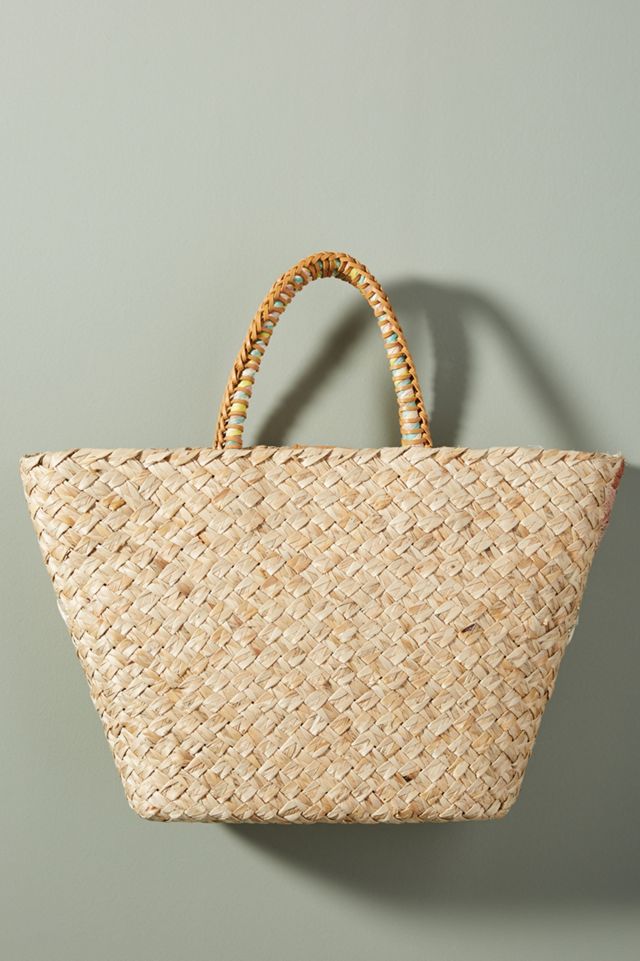 Aranaz Beach Straw Tote Bag #1