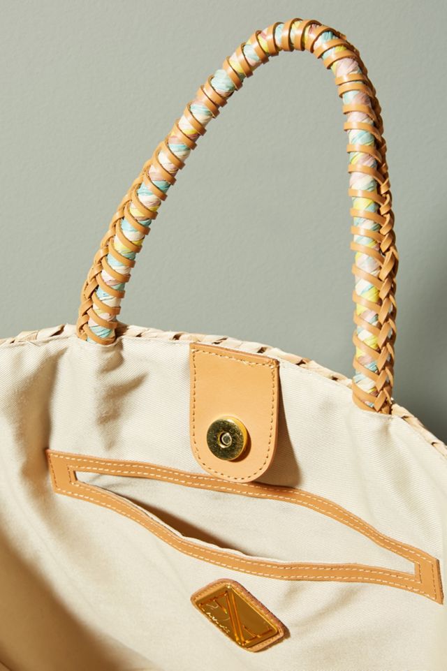 Aranaz Beach Straw Tote Bag | Anthropologie