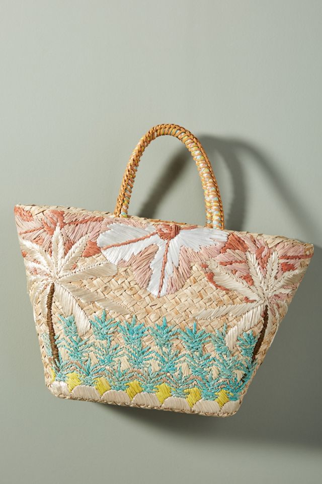 Plage　ARANAZ BLANDO
Plage
ARANAZ BLANDO Aranaz Beach Straw Tote Bag | Anthropologie