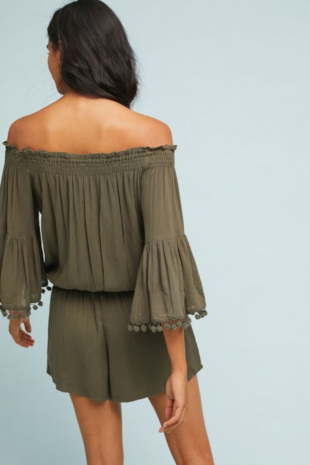 Maeve Colette Pom Pom Romper #1