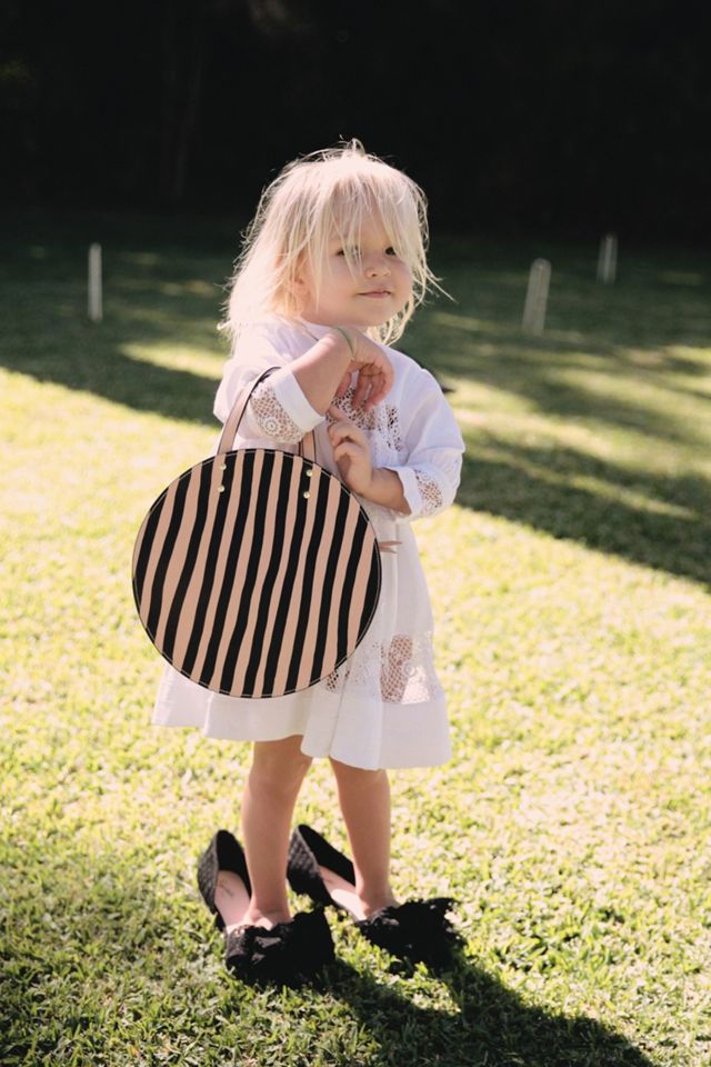 Ann Howell Bullard Black Keys Circle Bag #3