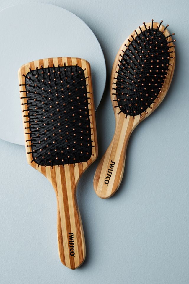 Swissco Bamboo Paddle Brush #1