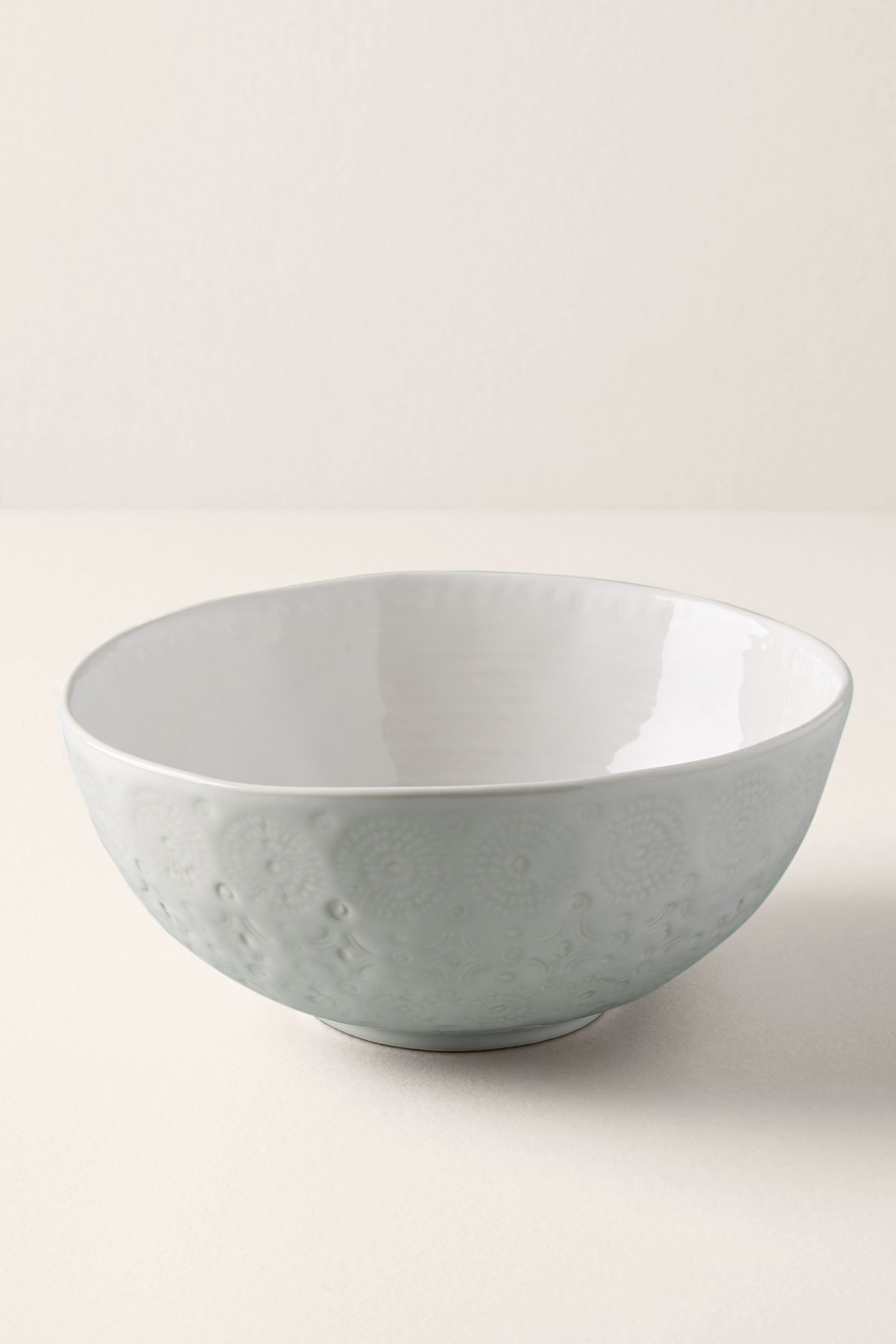 Old Havana Salad Bowl - White, Standard, One Size