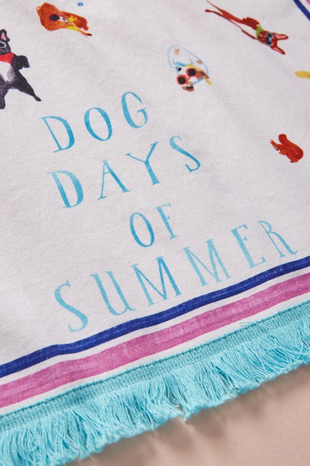 Dog Days Dish Towel #1