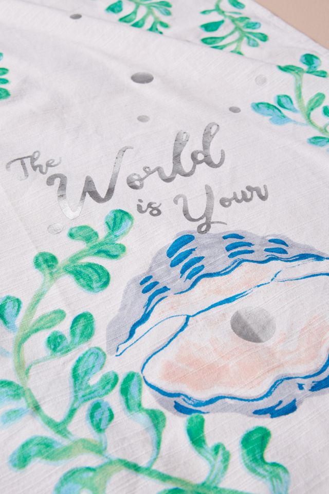 Oyster Dish Towel #1
