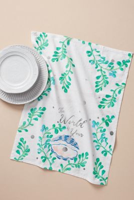 Oyster Dish Towel