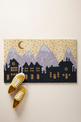Night Houses Doormat