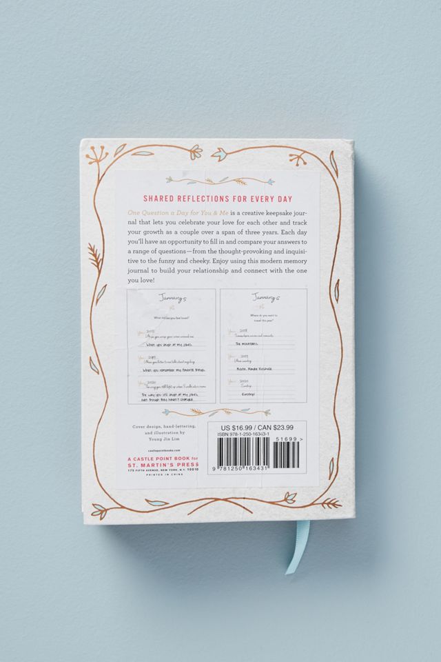 One Question A Day For You & Me #1