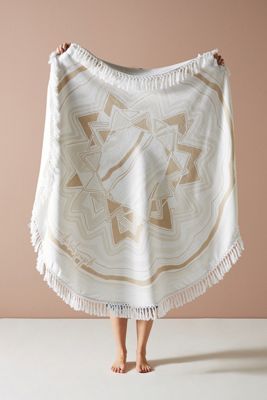 Tasseled Mirage Beach Towel