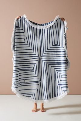 Fringed Avalon Beach Towel