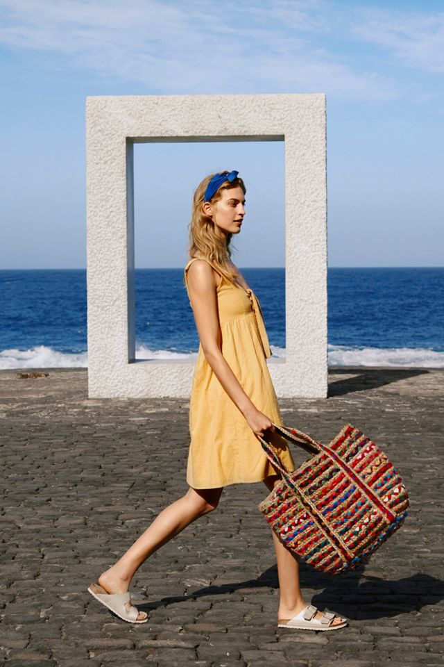 Fiesta Woven Tote Bag #3