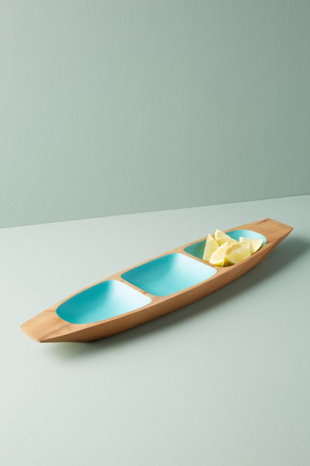 Marten Wood Serving Bowl #1