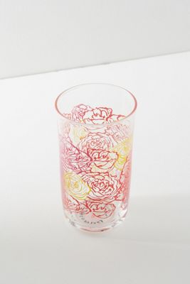Paint + Petals Juice Glass