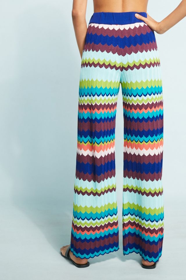 Zig-Zagged Beach Pants #2