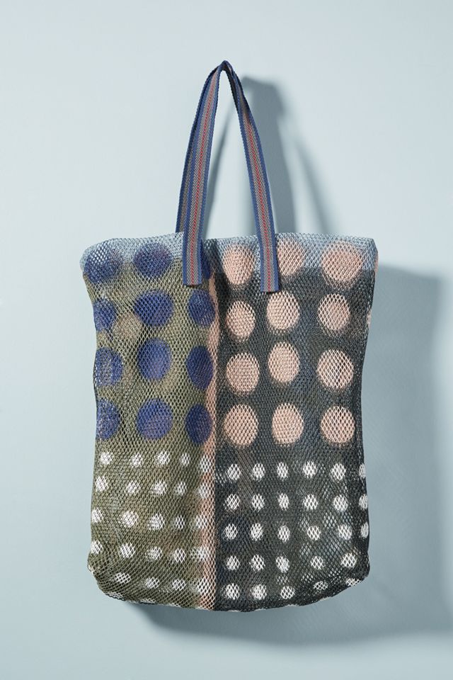 Mixed Polka Dot Tote Bag #1