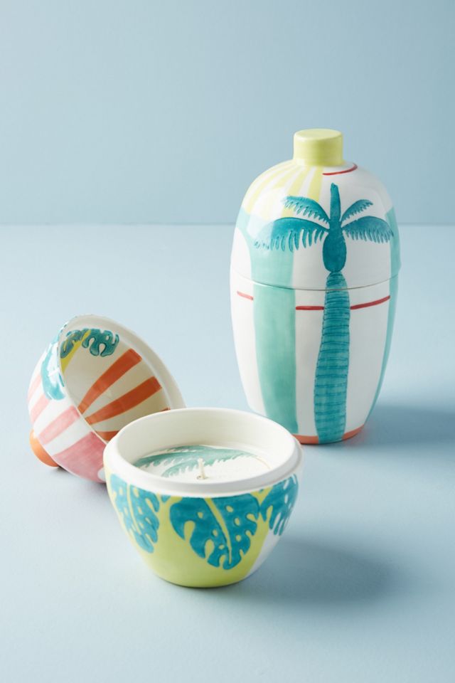 Sunlit Ceramic Candle #2