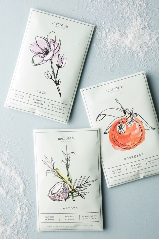 Mer-Sea & Co. Garden Bath Soak Envelope #1