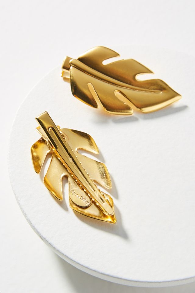 Lagatha Leaf Hair Clip Set #1