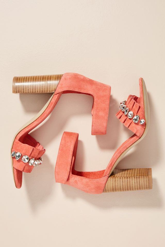 Jeffrey Campbell Ruffled Purdy Heels Anthropologie