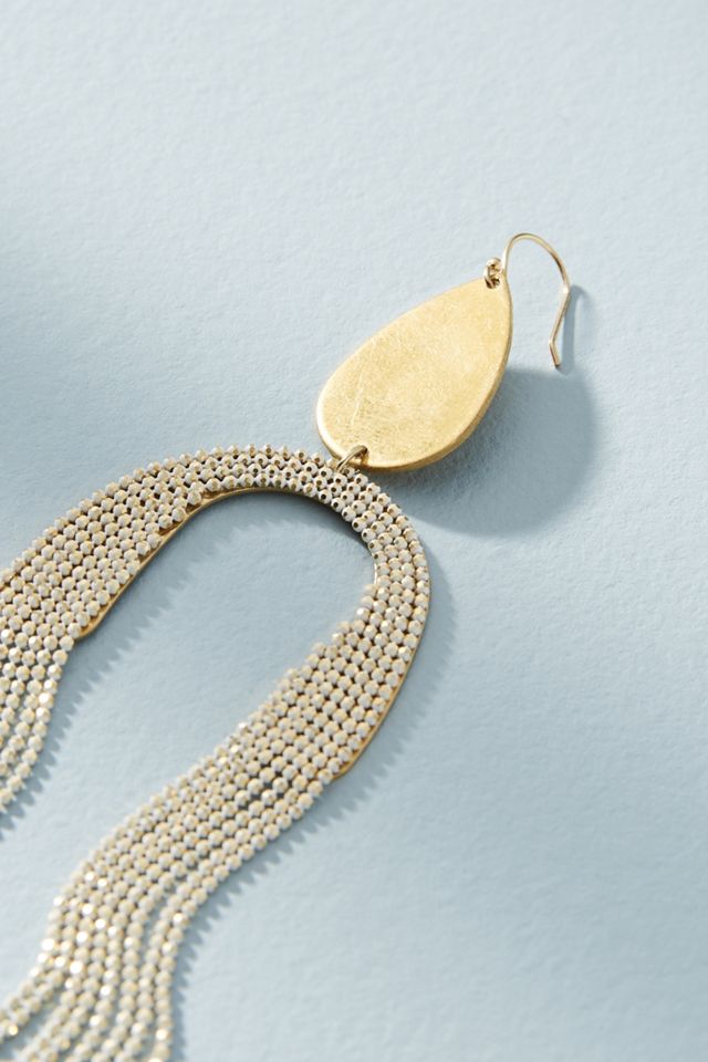 Bryleigh Fringe Drop Earrings #1