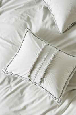 Fringed Mirabella Shams, Set of 2