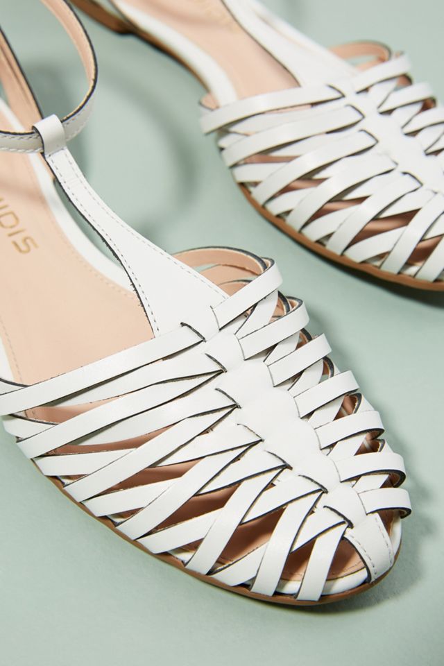 Pyramidis Woven T-Strap Flats #2
