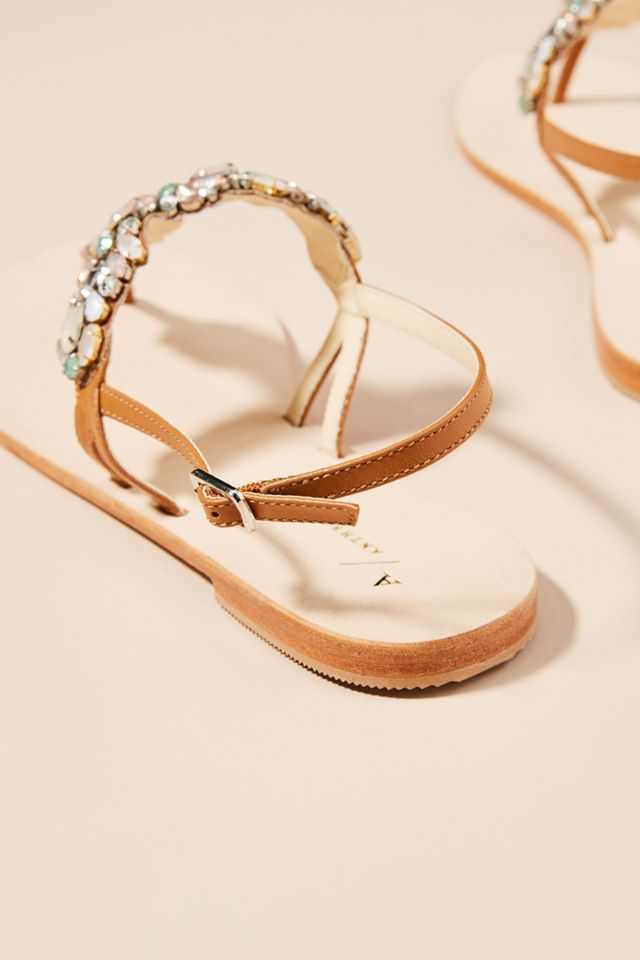 Anthropologie Field of Flora Sandals #3