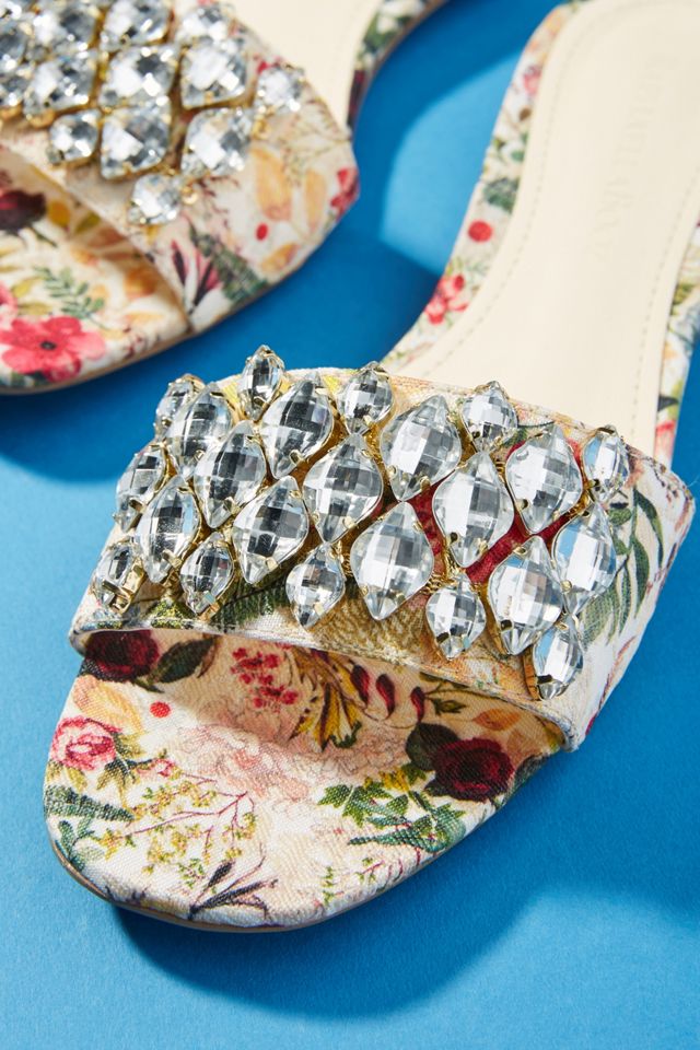 Raphaella Booz Embellished Slide Sandals #2
