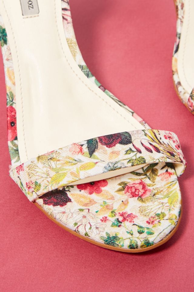 Raphaella Booz Floral Lace Heels #2