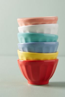Mini Latte Bowls, Set of 6