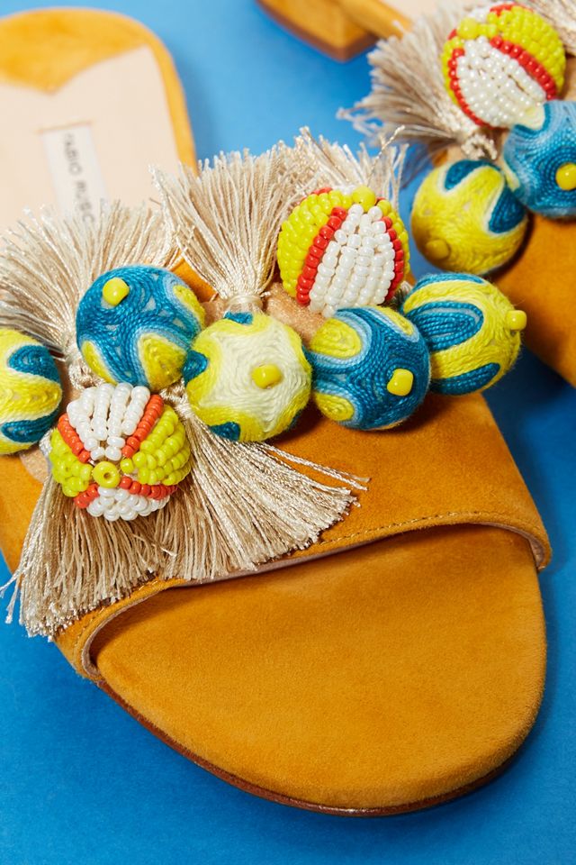 Fabio Rusconi Pom Slide Sandals #1