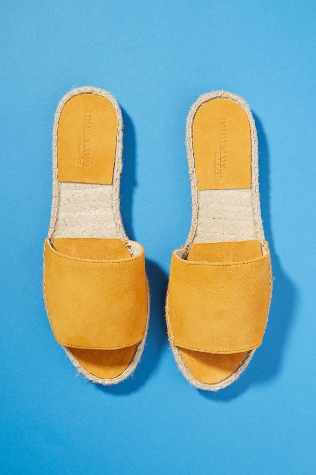 Mint & Rose Olivia Espadrille Slide Sandals #1