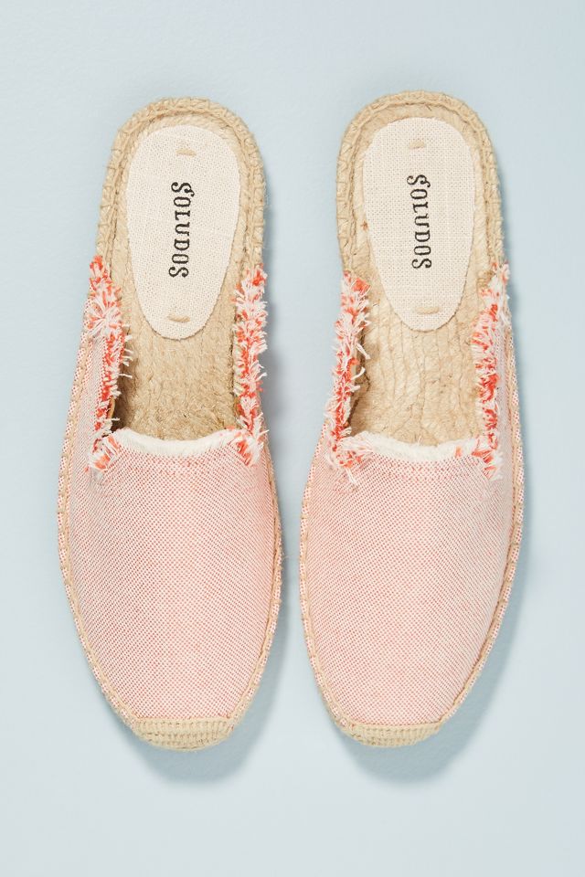 Soludos Frayed Slip On Espadrilles