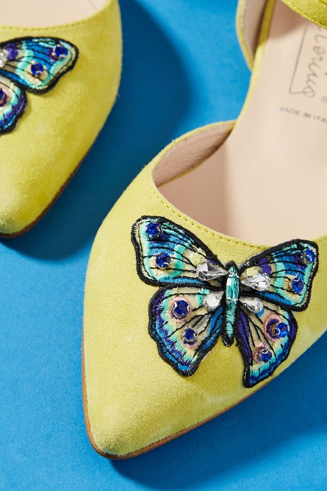 Ballerina Butterfly City Flats #1